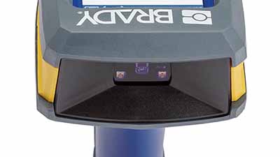 En närbild på V4500:s sensor.