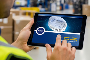 guide på en surfplatta